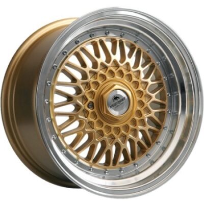 Forzza Malm 15" 7J ET25 4x100/108 gold/lm
