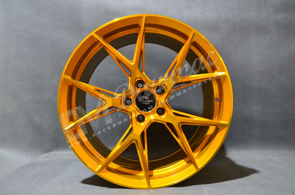 Forzza Oregon 19" 8.5J ET32 5x120 Golden Amber