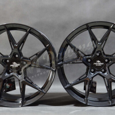 Forzza Oregon 19" 8,5J ET42 + 9,5J ET40 5x114,3 Black Magic