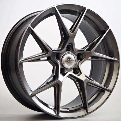Forzza Oregon 19" 9.5J ET38 5x112 Dark Grey
