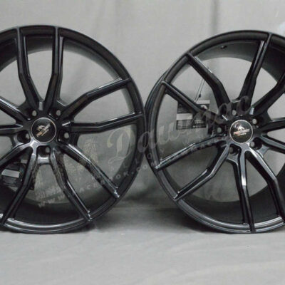 Forzza Sigma 20" 9J ET35 + 10,5J ET40 5x114,3 Black Magic