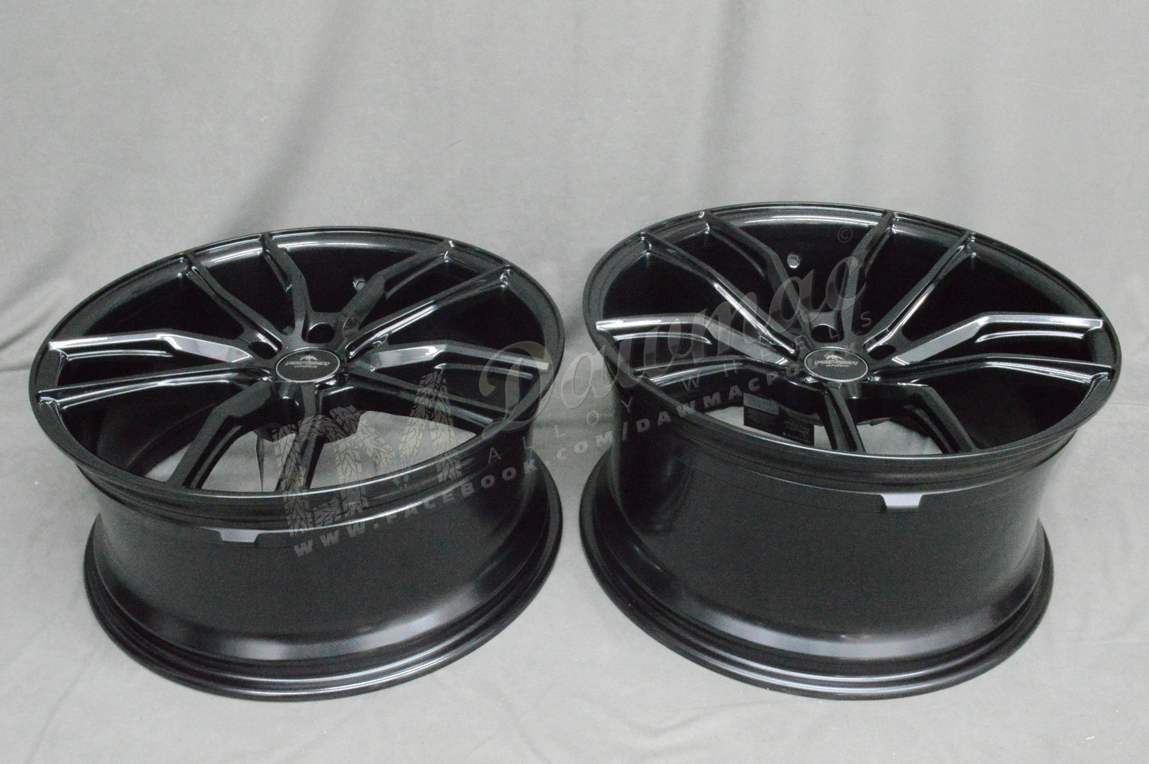 Forzza Sigma 20" 9J ET35 + 10,5J ET40 5x114,3 Black Magic - obrazek 6