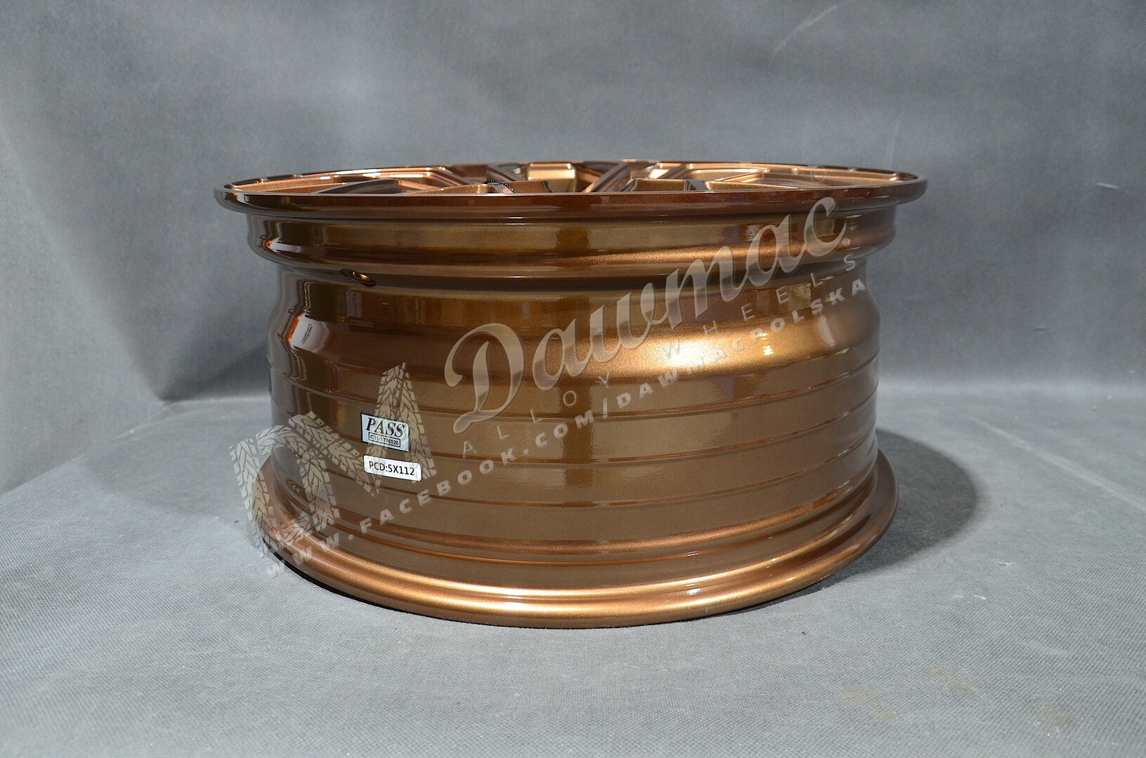 Forzza Titan 20" 9J ET25 + 10.5J ET40 5x112 Bronze Tint - obrazek 6