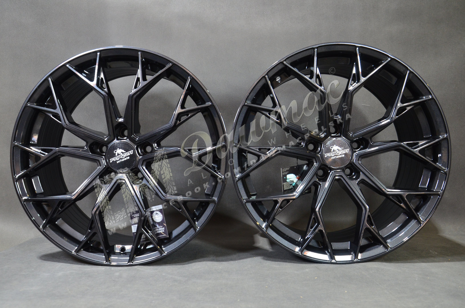 Forzza Titan 19" 8,5J ET32 + 9,5J ET38 5x120 Black Magic - obrazek 2