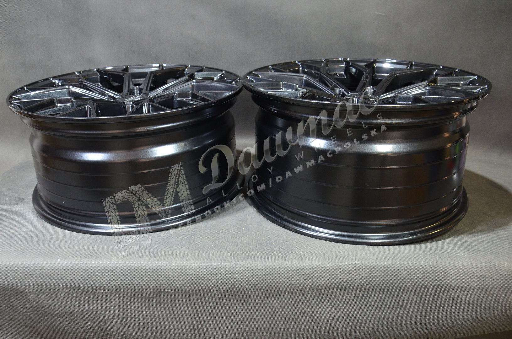 Forzza Titan 19" 8,5J ET32 + 9,5J ET38 5x120 Black Magic - obrazek 7