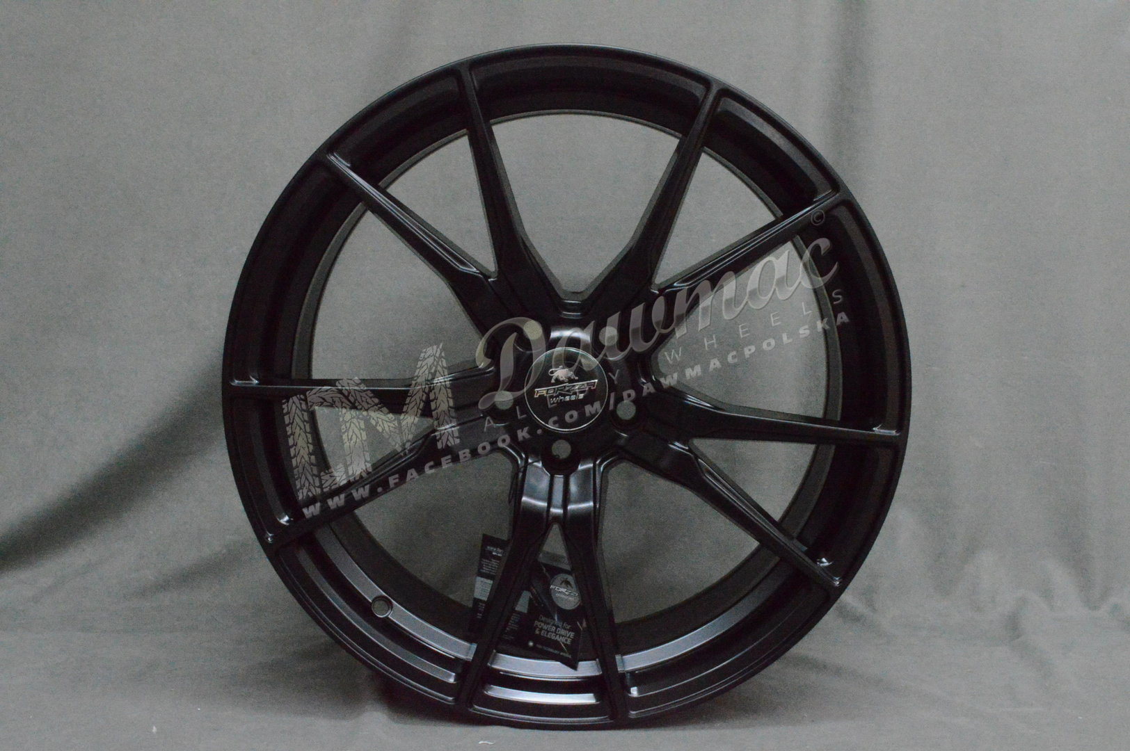 Forzza Ultra 18" 9J ET38 5x120 Satin Black - obrazek 2