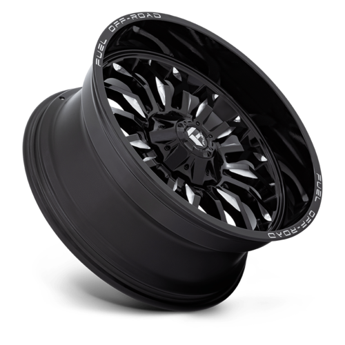 Fuel Arc 22" 10J ET-18 6x135/6x139,7 Gloss Black Milled - obrazek 3