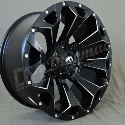 Fuel Assault 20" 9J ET1 8x180 Matte Black Milled
