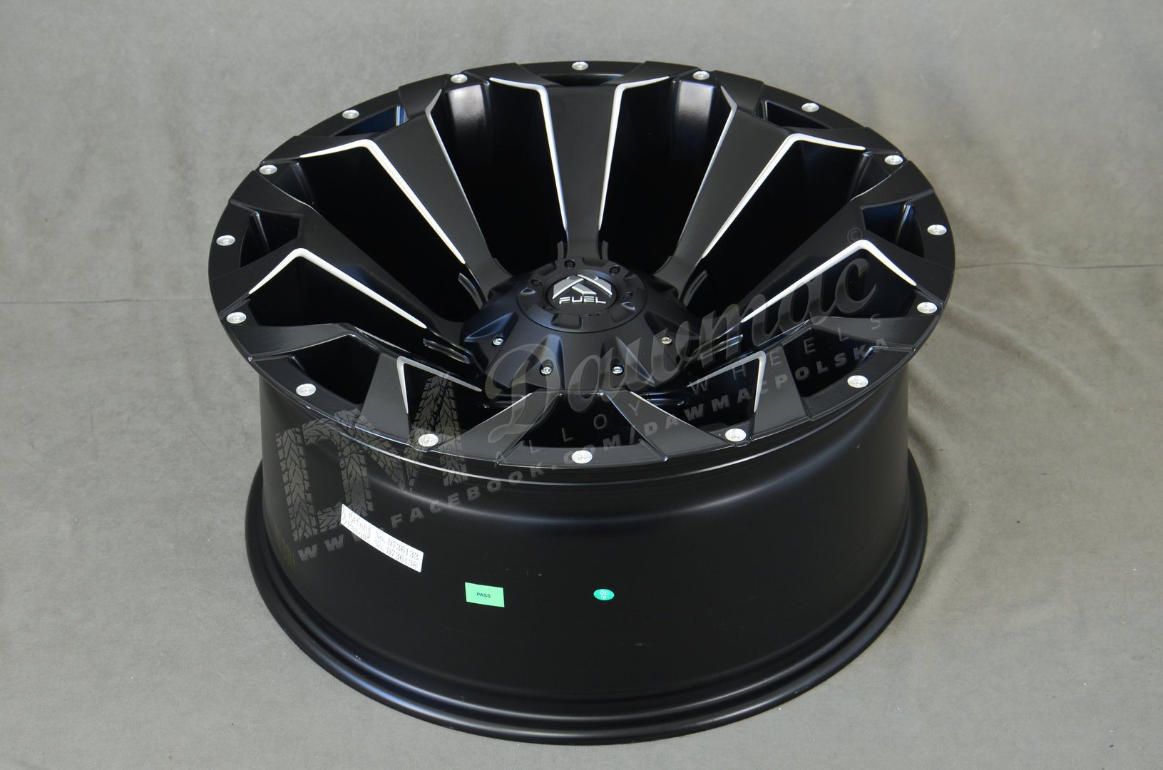 Fuel Assault 20" 9J ET30 5x108/5x127 Matte Black Milled - obrazek 6