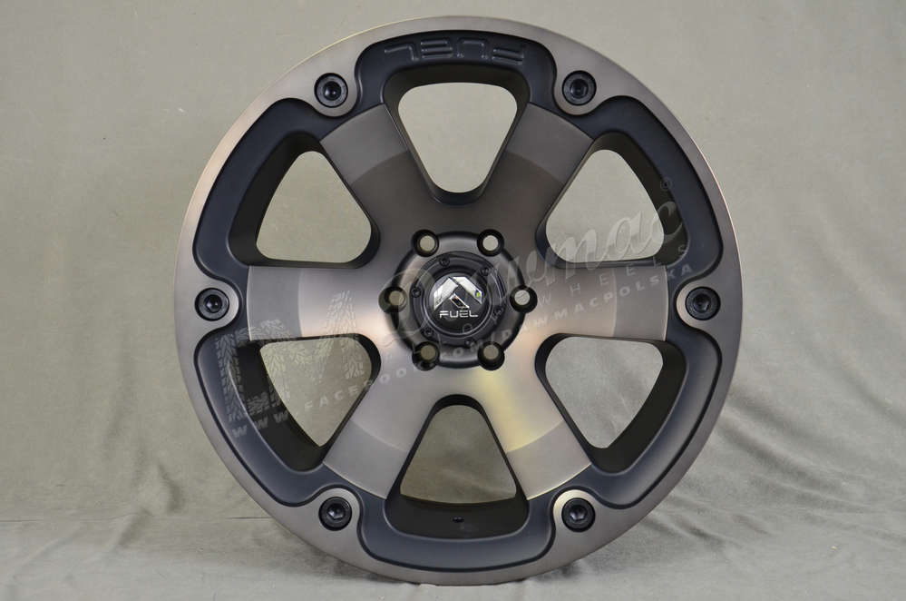 Fuel Beast 20" 9J ET1 6x135 Matt Black Double Dark Tint