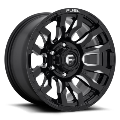 Fuel Blitz 16" 8J ET1 5x139,7 Gloss Black Milled