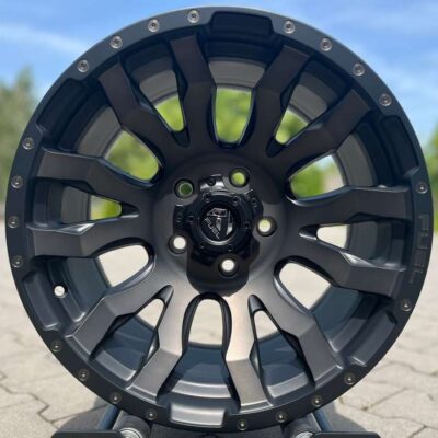 Fuel Blitz 17" 9J ET-12 5x127 Matte Black Double Dark Tint