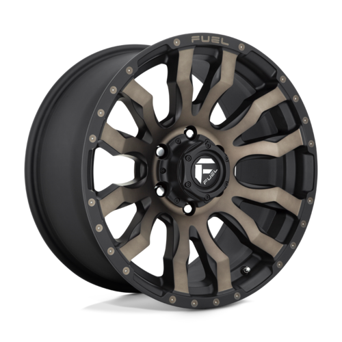 Fuel Blitz 18" 9J ET20 8x165,1 Matte Black Double Dark Tint - obrazek 2