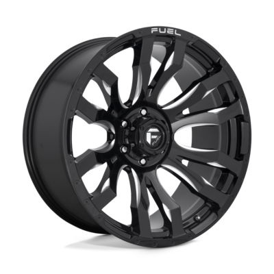 Fuel Blitz 22" 10J ET-18 6x139,7 Gloss Black Milled