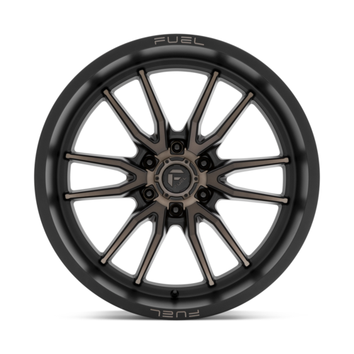 Fuel Clash 22" 10J ET-18 6x139,7 Matte Black Double Dark Tint - obrazek 4