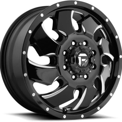 Fuel Cleaver 20" 10J ET-18 8x170 Gloss Black Milled