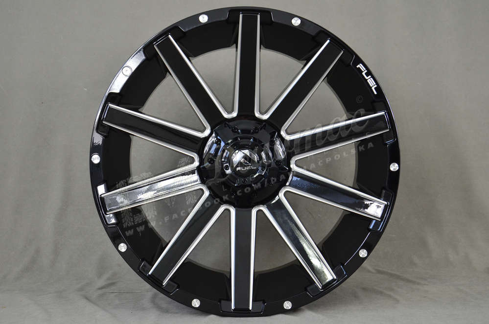 Fuel Contra 20" 10J ET-19 6x135/6x139,7 Gloss Black Milled