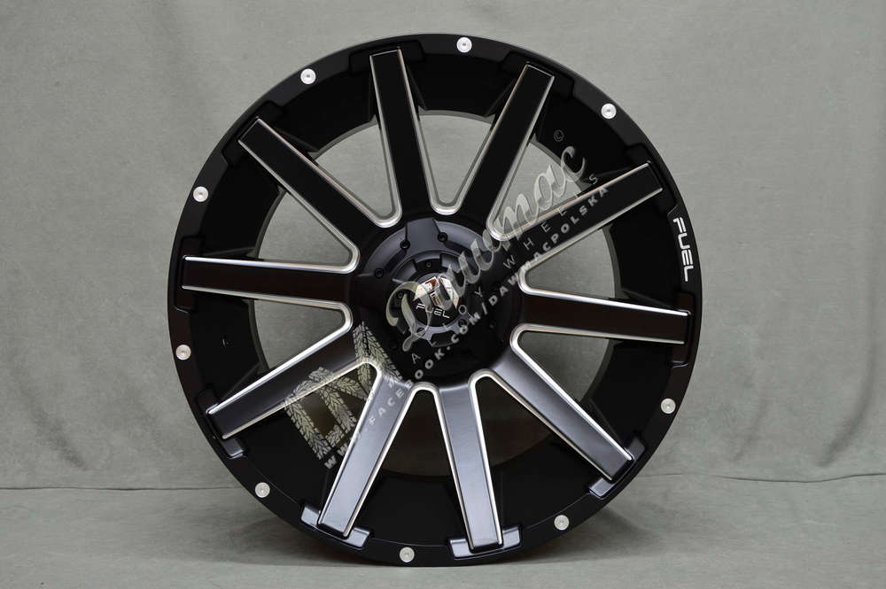 Fuel Contra 20" 9J ET20 6x135/6x139,7 Matte Black Milled