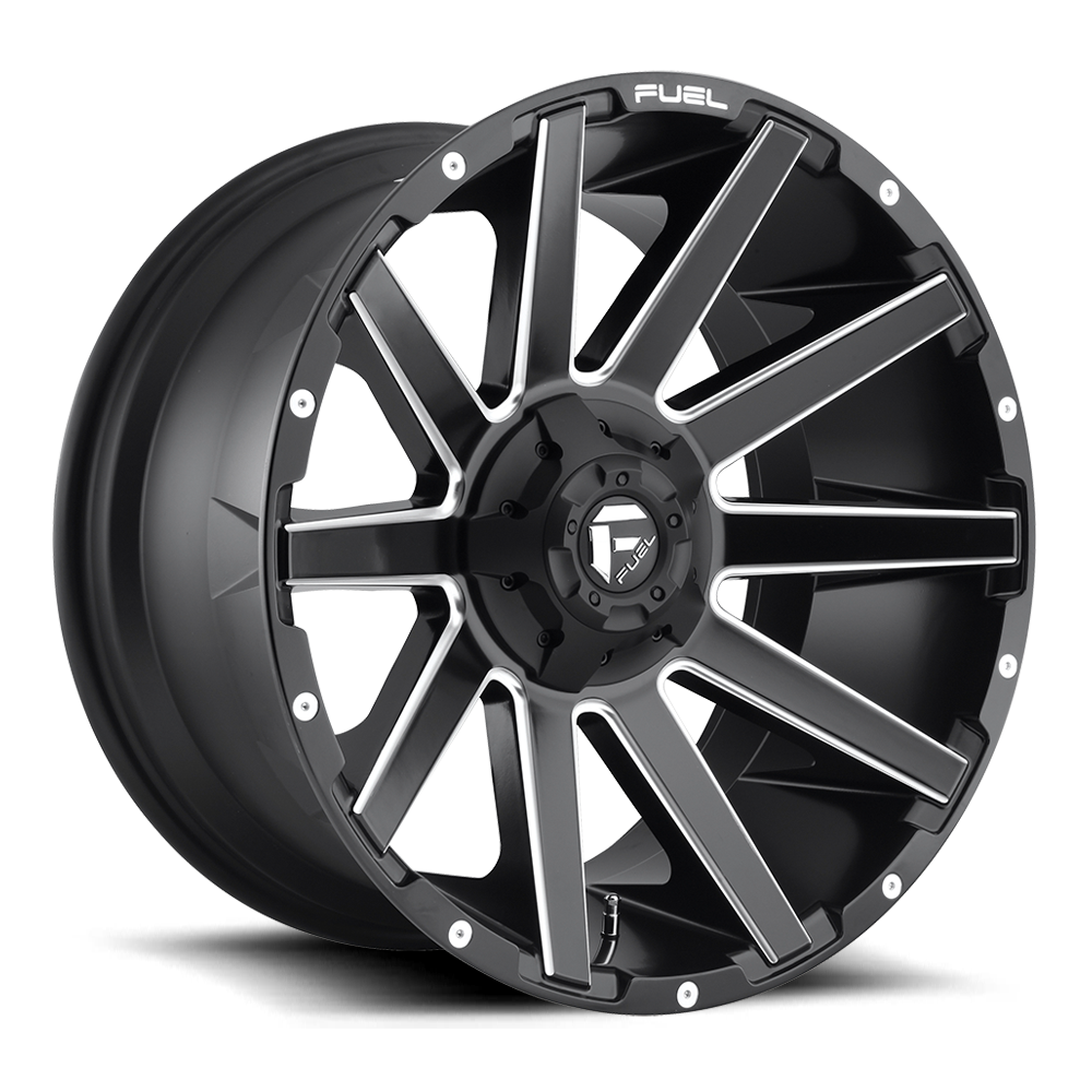 Fuel Contra 20" 9J ET2 6x135/6x139,7 Matte Black Milled - obrazek 2