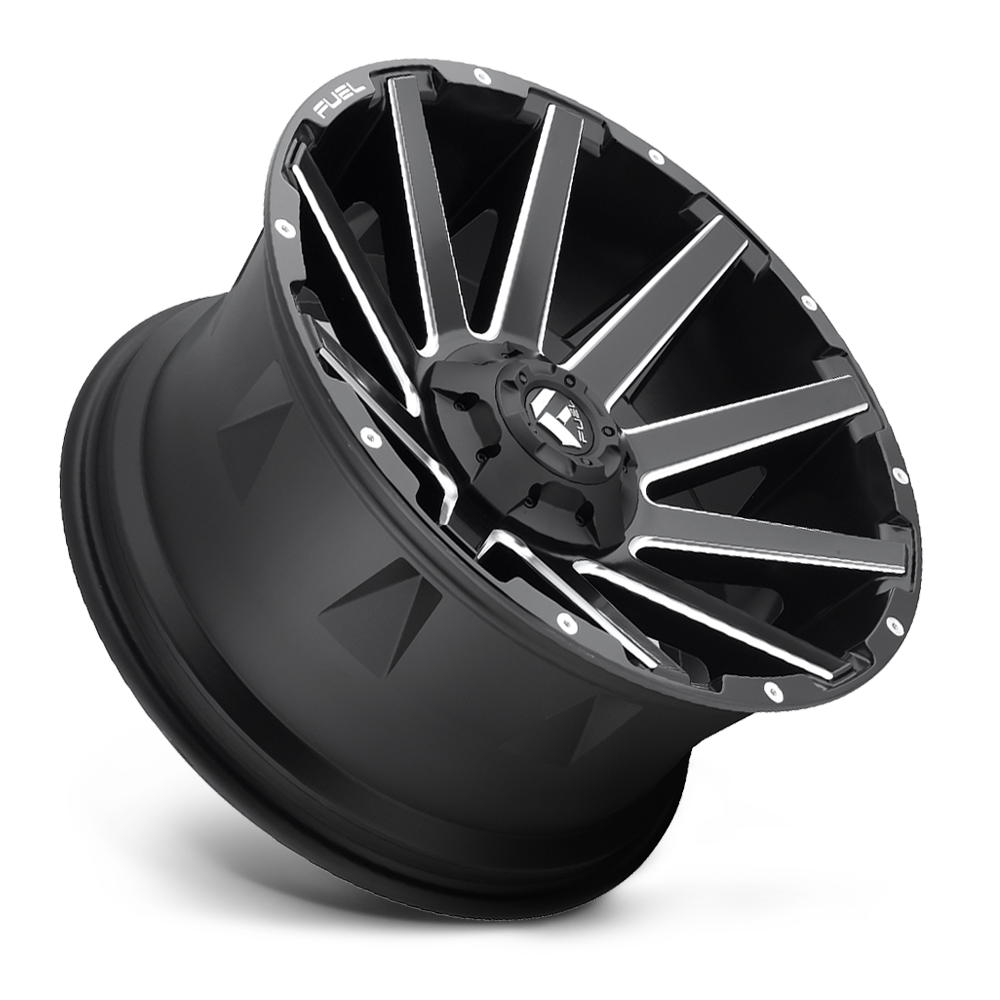 Fuel Contra 20" 9J ET2 6x135/6x139,7 Matte Black Milled - obrazek 3