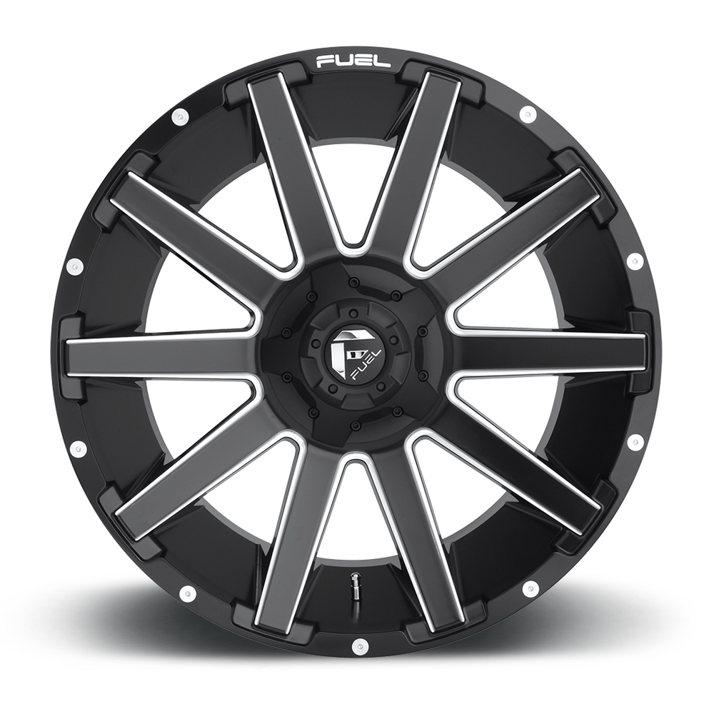 Fuel Contra 20" 9J ET2 6x135/6x139,7 Matte Black Milled - obrazek 4