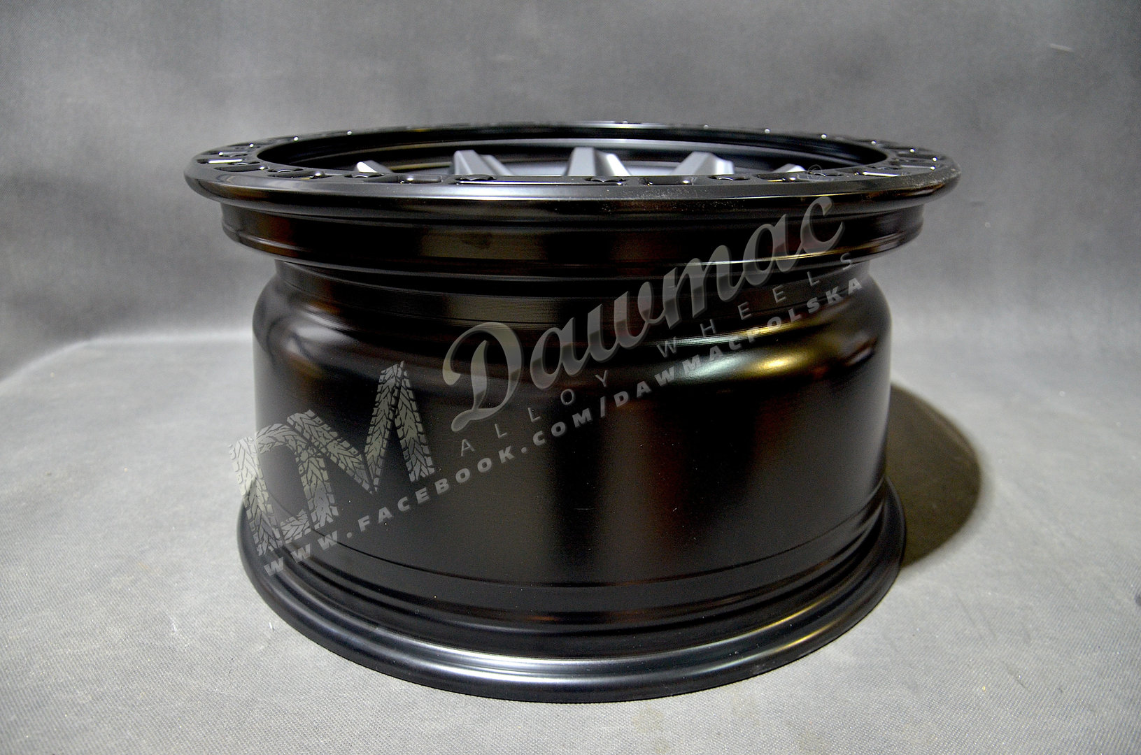 Fuel Covert 20" 10J ET-18 5x127 Matte Gunmetal Black Bead Ring - obrazek 5