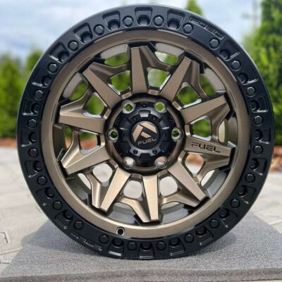 Fuel Covert 20" 10J ET-18 8x165,1 Matte Bronze Black Bead Ring