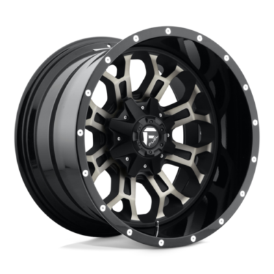 Fuel Crush 20" 10J ET-18 5x114,3/5x127 Gloss Machined Double Dark TInt