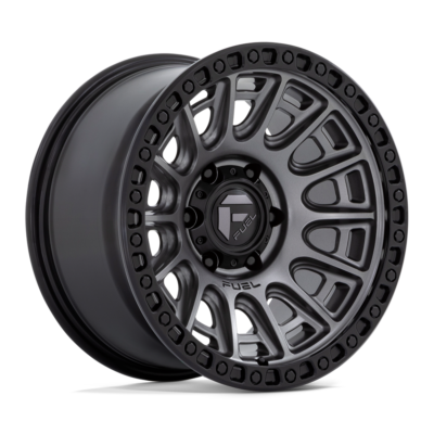 Fuel Cycle 17" 9J ET-12 5x127 Matte Gunmetal with Black Ring