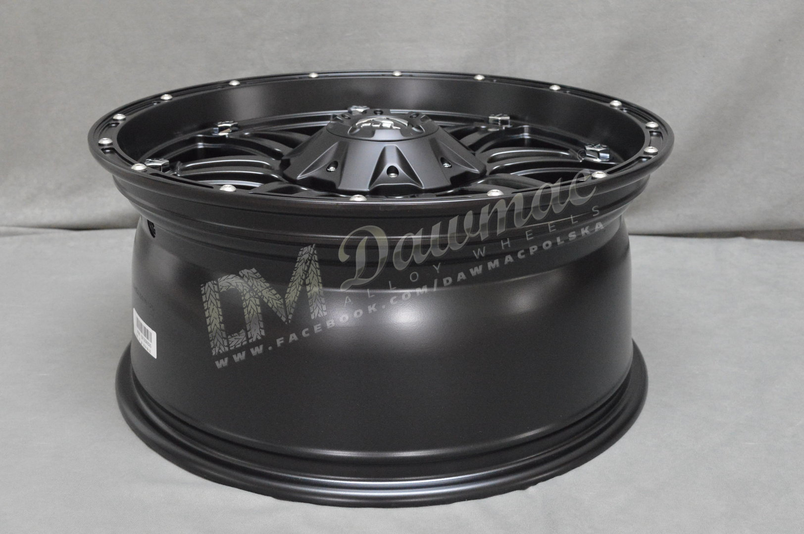 Fuel Hostage 20" 9J ET-12 6x135/6x139,7 Matte Black - obrazek 7