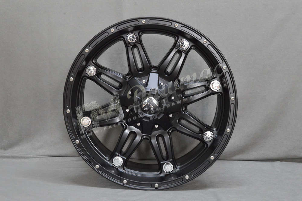 Fuel Hostage 20" 9J ET20 6x135/6x139,7 Matte Black