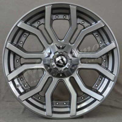 Fuel Rage 20" 9J ET1 6x135/6x139,7 Anthracite Brushed Tint Clear