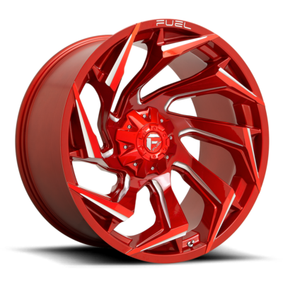 Fuel Reaction 20" 10J ET-18 5x114,3/5x127 Candy Red Milled