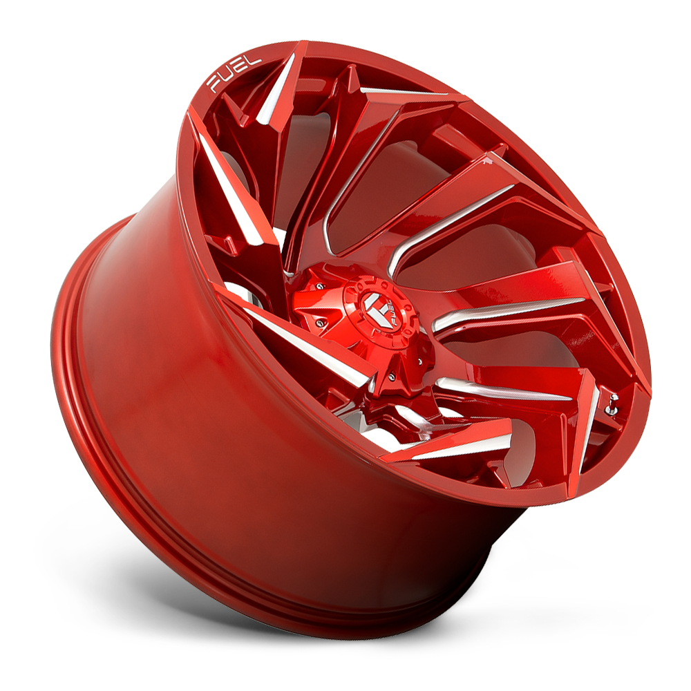 Fuel Reaction 20" 10J ET-18 6x135/6x139,7 Candy Red Milled - obrazek 4
