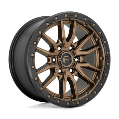 Fuel Rebel 18" 9J ET-12 6x139,7 Matte Bronze Black Bead Ring