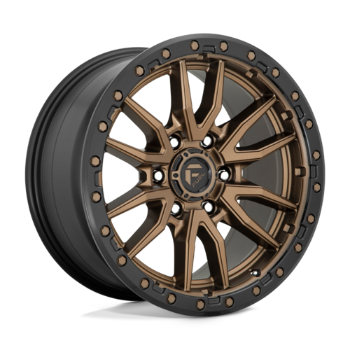 Fuel Rebel 18" 9J ET-12 6x139,7 Matte Bronze Black Bead Ring