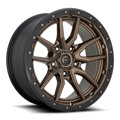 Fuel Rebel 20" 9J ET20 6x139,7 Matte Bronze Black Ring