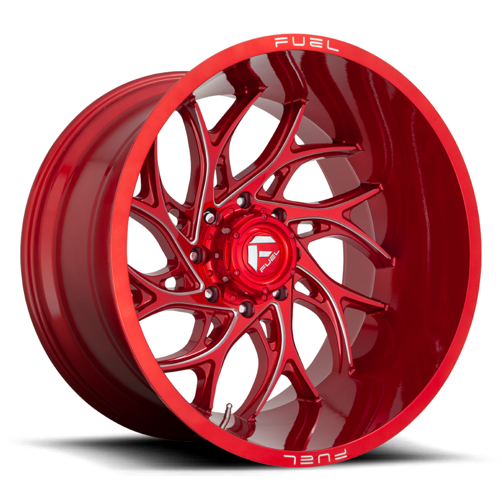 Fuel Runner 22" 10J ET-18 6x139,7 Candy Red Milled