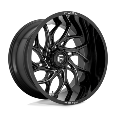Fuel Runner Dually 22" 8,25J ET-202 8x200 Gloss Black Milled