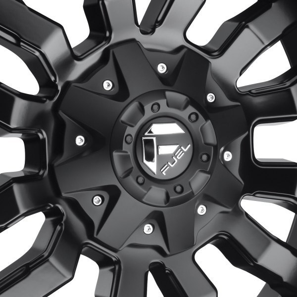 Fuel Sledge 18" 8J ET35 5x110/5x127 Matte Gunmetal with Gloss Black Lip - obrazek 7