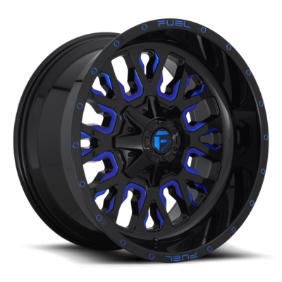 Fuel Stroke 18" 9J ET20 6x135/6x139,7 Gloss Black Blue Tinted Clear