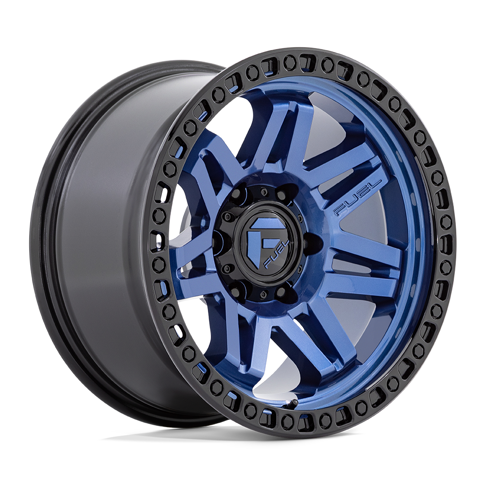 Fuel Syndicate 17" 9J ET-12 5x127 Dark Blue with Black Ring