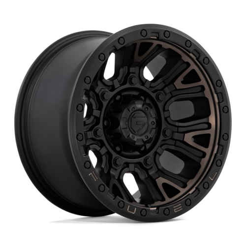 Fuel Traction 20" 9J ET1 6x139,7 Matte Black with Double Dark Tint - obrazek 2