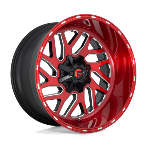 Fuel Triton 20" 10J ET-18 5x114,3/5x127 Candy Red Milled - obrazek 2