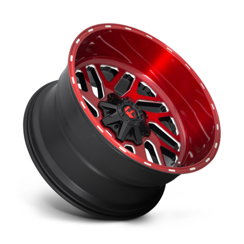Fuel Triton 20" 10J ET-18 5x114,3/5x127 Candy Red Milled - obrazek 3
