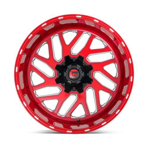 Fuel Triton 20" 10J ET-18 5x114,3/5x127 Candy Red Milled - obrazek 4