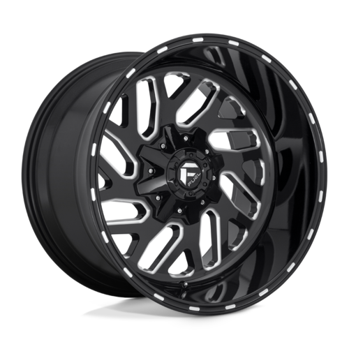 Fuel Triton 22" 10J ET-18 5X114.3/5X127 Gloss Black Milled - obrazek 2