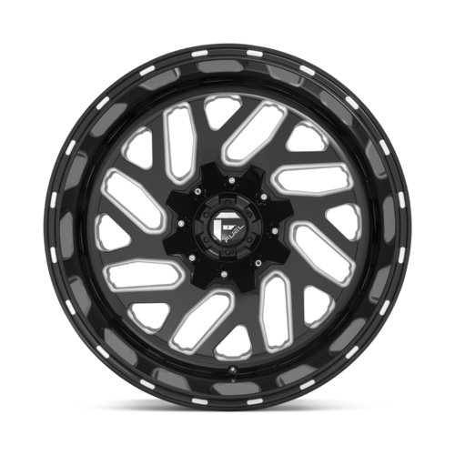 Fuel Triton 22" 10J ET-18 5X114.3/5X127 Gloss Black Milled - obrazek 4