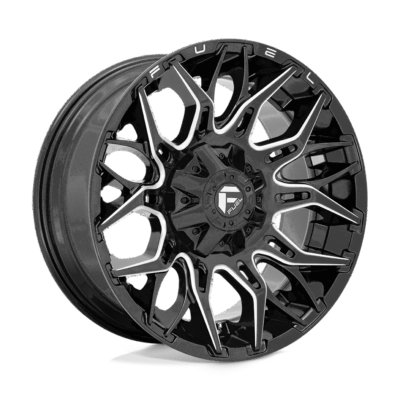 Fuel Twitch 20" 10J ET-18 6x135/6x139,7 Glossy Black Milled