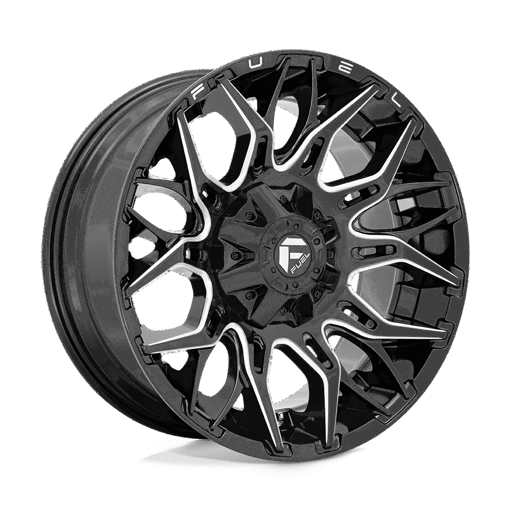 Fuel Twitch 20" 10J ET-18 6x135/6x139,7 Glossy Black Milled